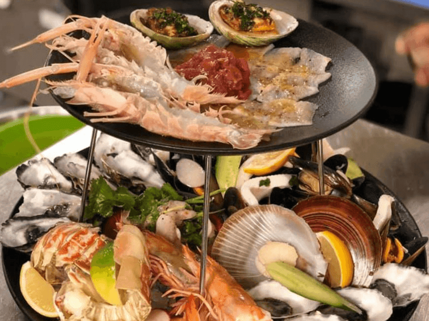 Close up of a dish served at Brady Hotels Hardware Lane