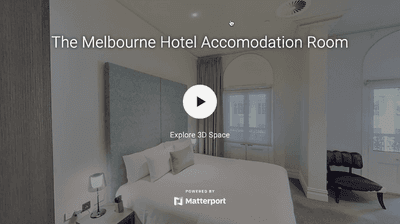 Screencap of the Accommodation with Explore 3D space at Melbourne Hotel Perth