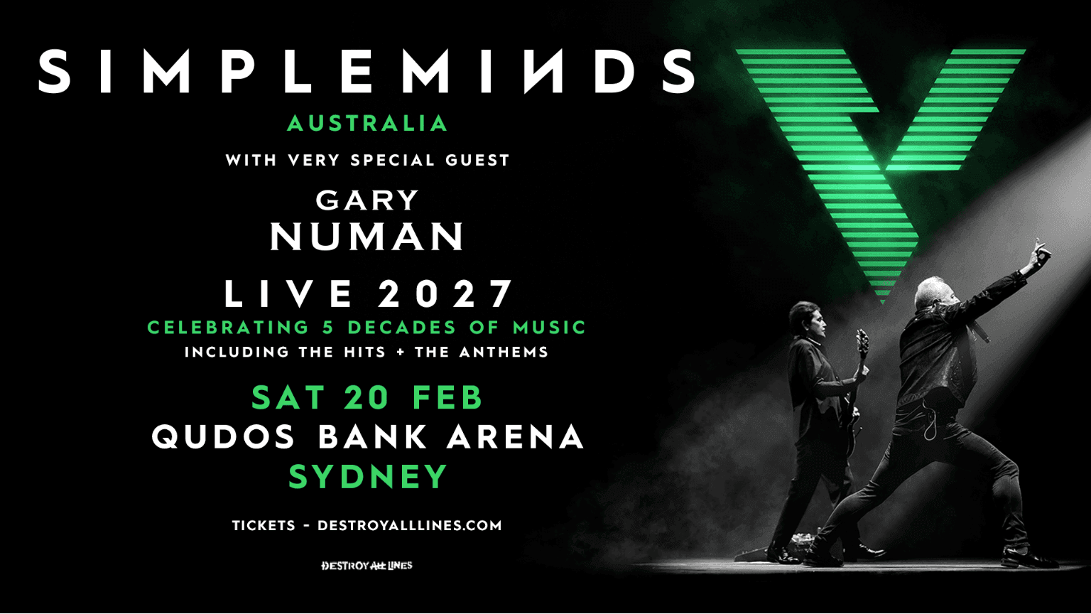 Simple minds Live Sydney 