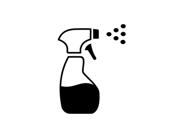 Disinfectant spray icon