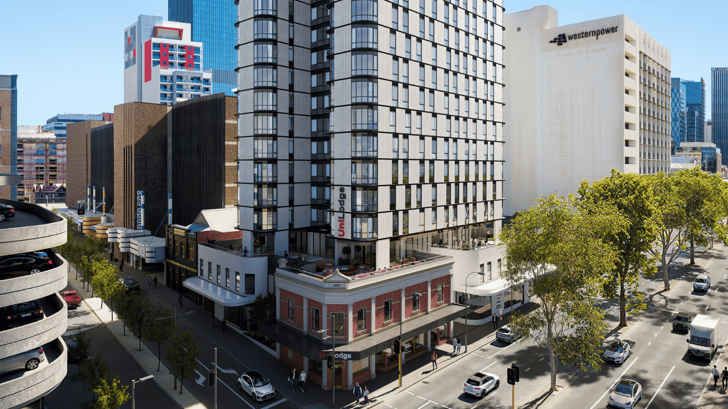 UniLodge Perth Central - Building Exterior