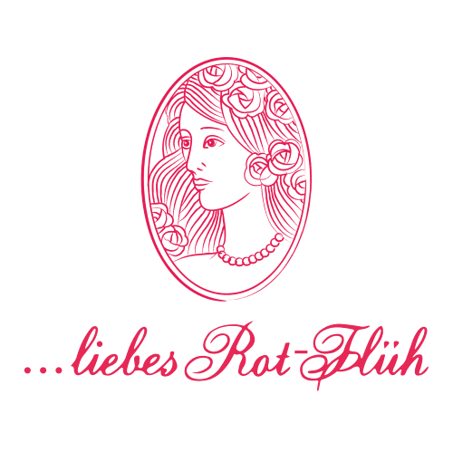 The official logo of Hotel Liebes Rot Flueh