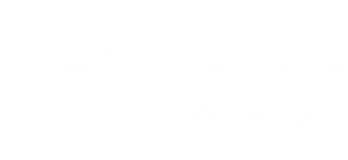 Official white logo of Isla Verde Weddings