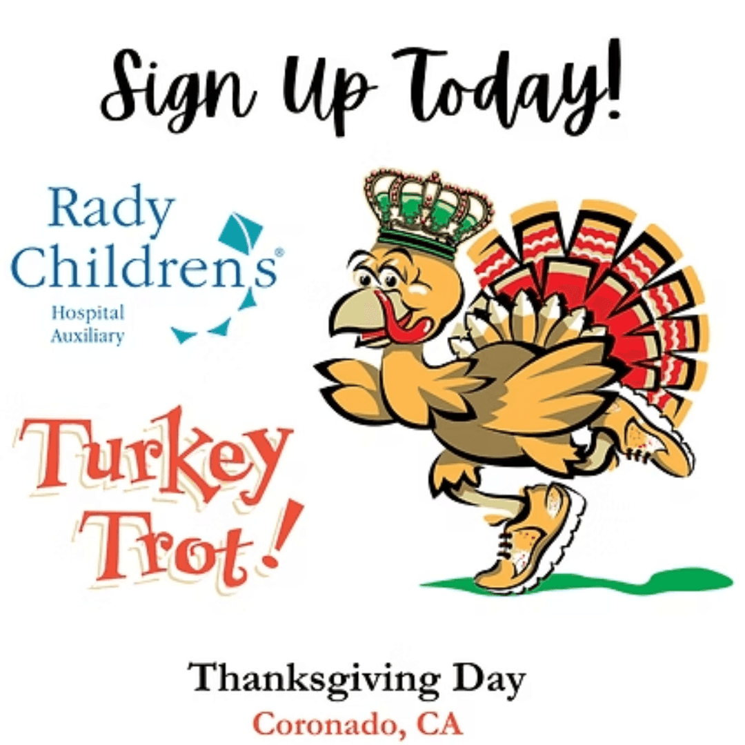 11th Annual Turkey Trot | San Diego Events | El Cordova Hotel