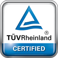 TÜV Rheinland certified logo