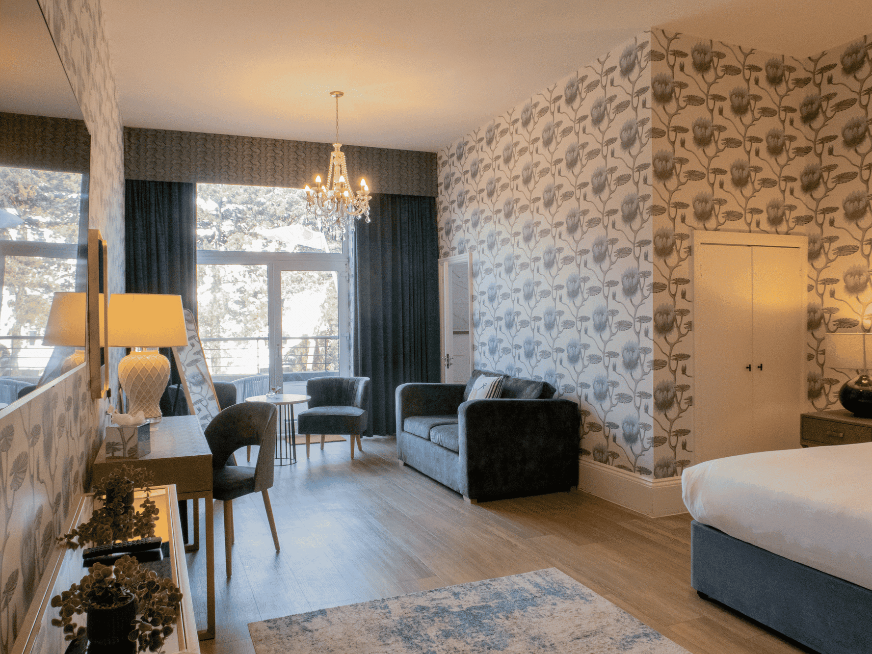 balcony suite at The Queens Hotel & Spa