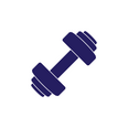 A vector icon of Gym used at Harborside Hotel