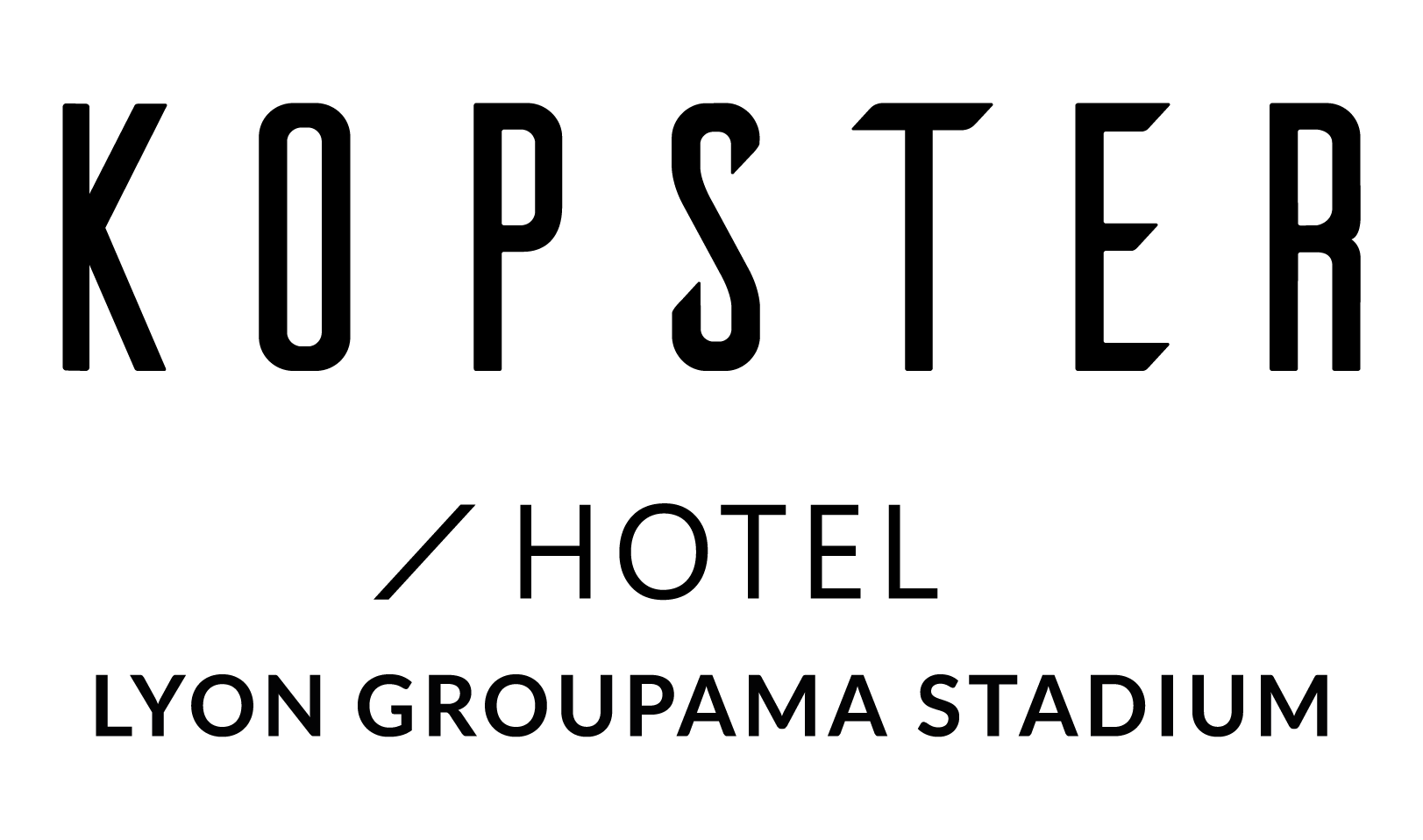 Official logo at Kopster Hotel Lyon Groupama Stadium