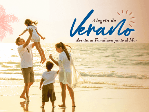 Alegria de Verano offer poster used at Plaza Pelicanos Grand Beach Resort