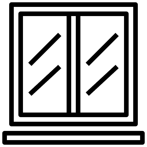 Double glazed windows