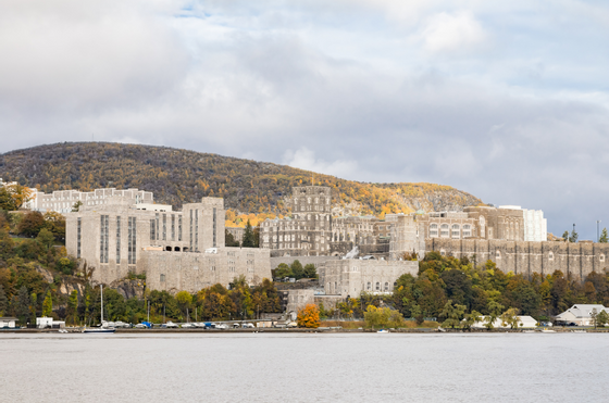 View of WestPoint Military Academy near The Abbey Inn