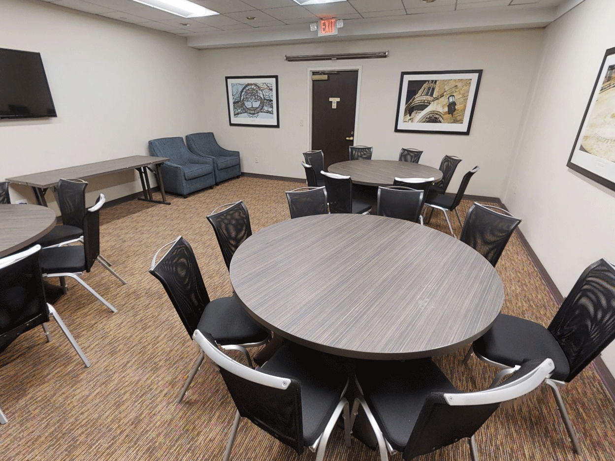 Arranged Collegiate Meeting Room at New Haven Hotel