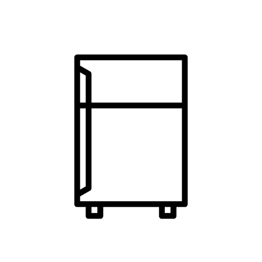 Vector icon used for Fridge at ReStays Ottawa
