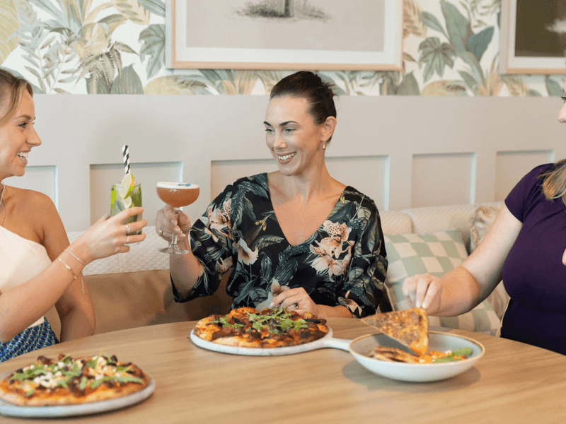 Ladies dining in the Restaurant featuring Group Bookings at Pullman Magenta Shores
