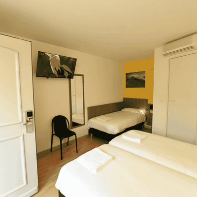 chambre triple 3 lits simple