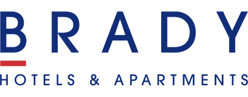 Blue Brady Hotels and Apartments Translucent Logo