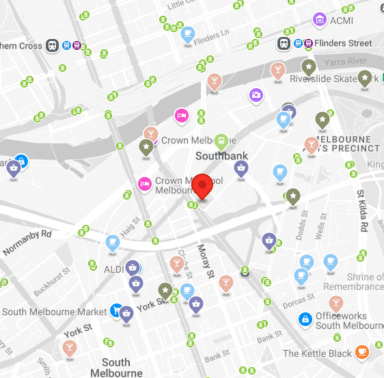 Indi Southbank - Residential Living Map