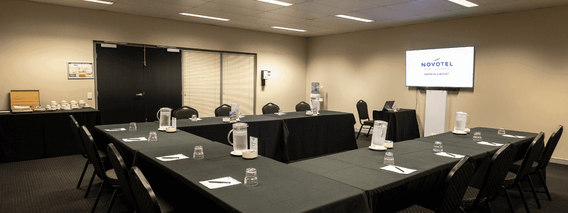 U-Shape set-up in Marrara Room at Novotel Darwin Airport