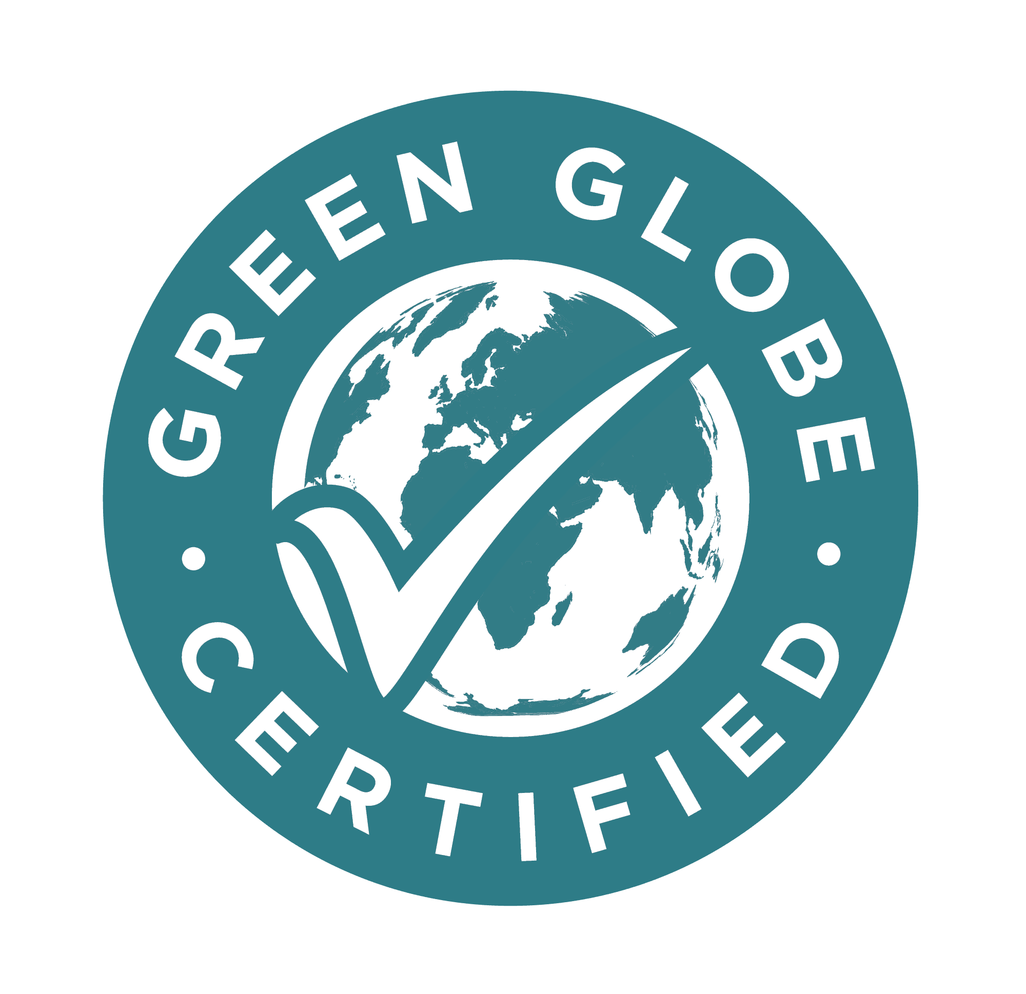 Green Globe Certified logo used at Golden Rock Resort