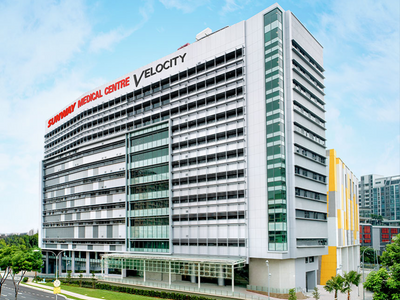 Distance view of Sunway Medical Centre Velocity near Sunway Velocity Hotel