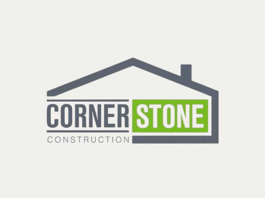 Logo of Cornerstone Construction used at Rodd Hotels & Resorts