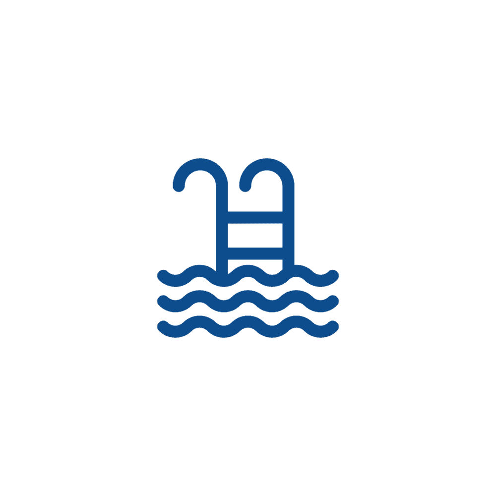 Vector illustration of New Pool used at Sapphire Sands Villas