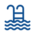 Vector illustration of New Pool used at Sapphire Sands Villas