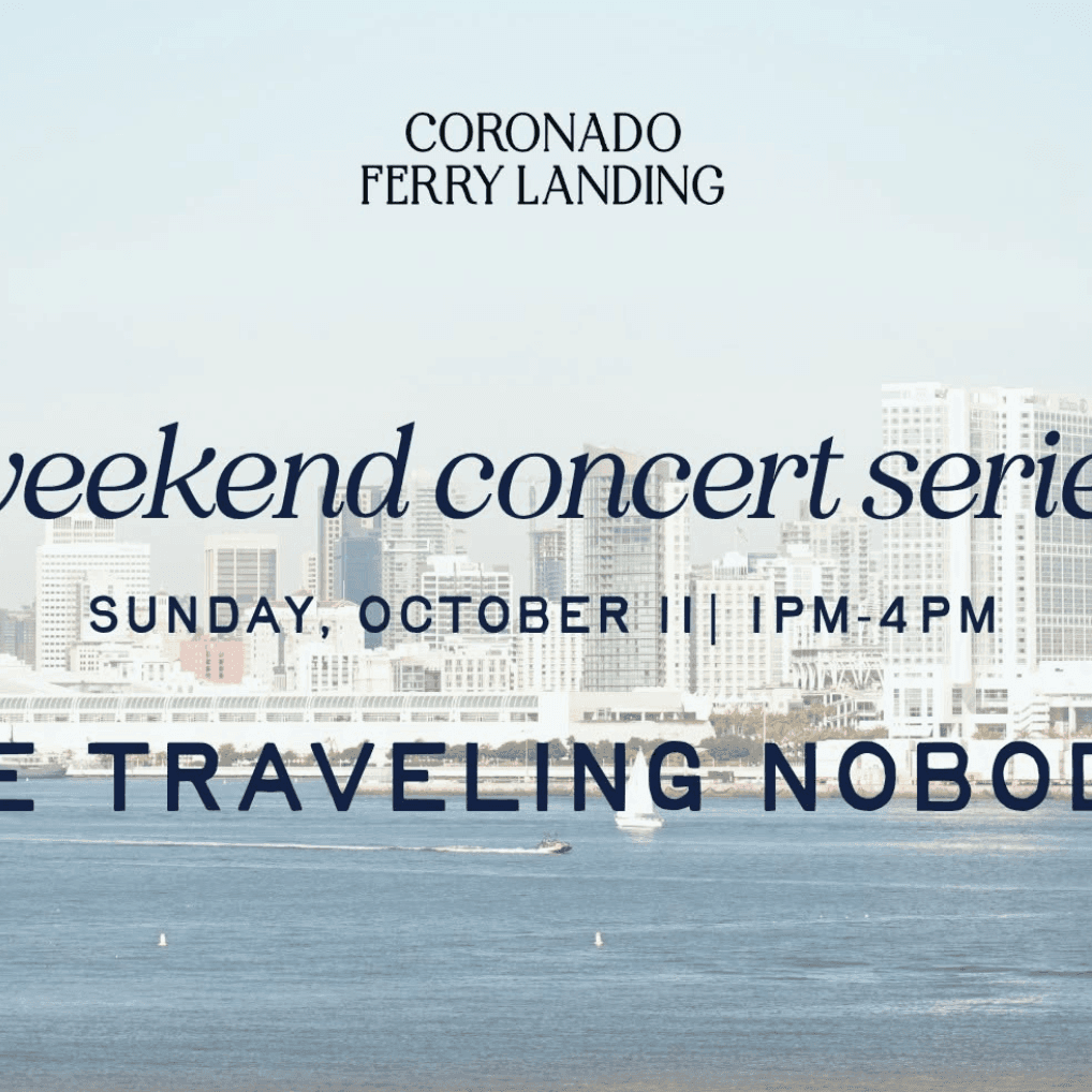 Coronado Weekend Concert Series Presents: The Traveling Nobodys | Things to do | El Cordova Hotel