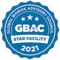 Logo of global biorisk advisory council at Brazilian Court