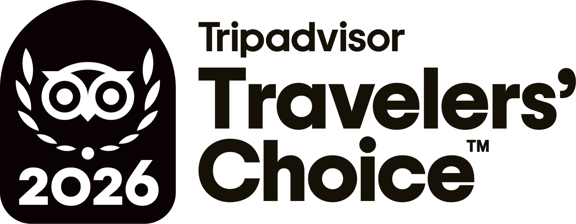 Tripadvisor Travelers' Choice Award