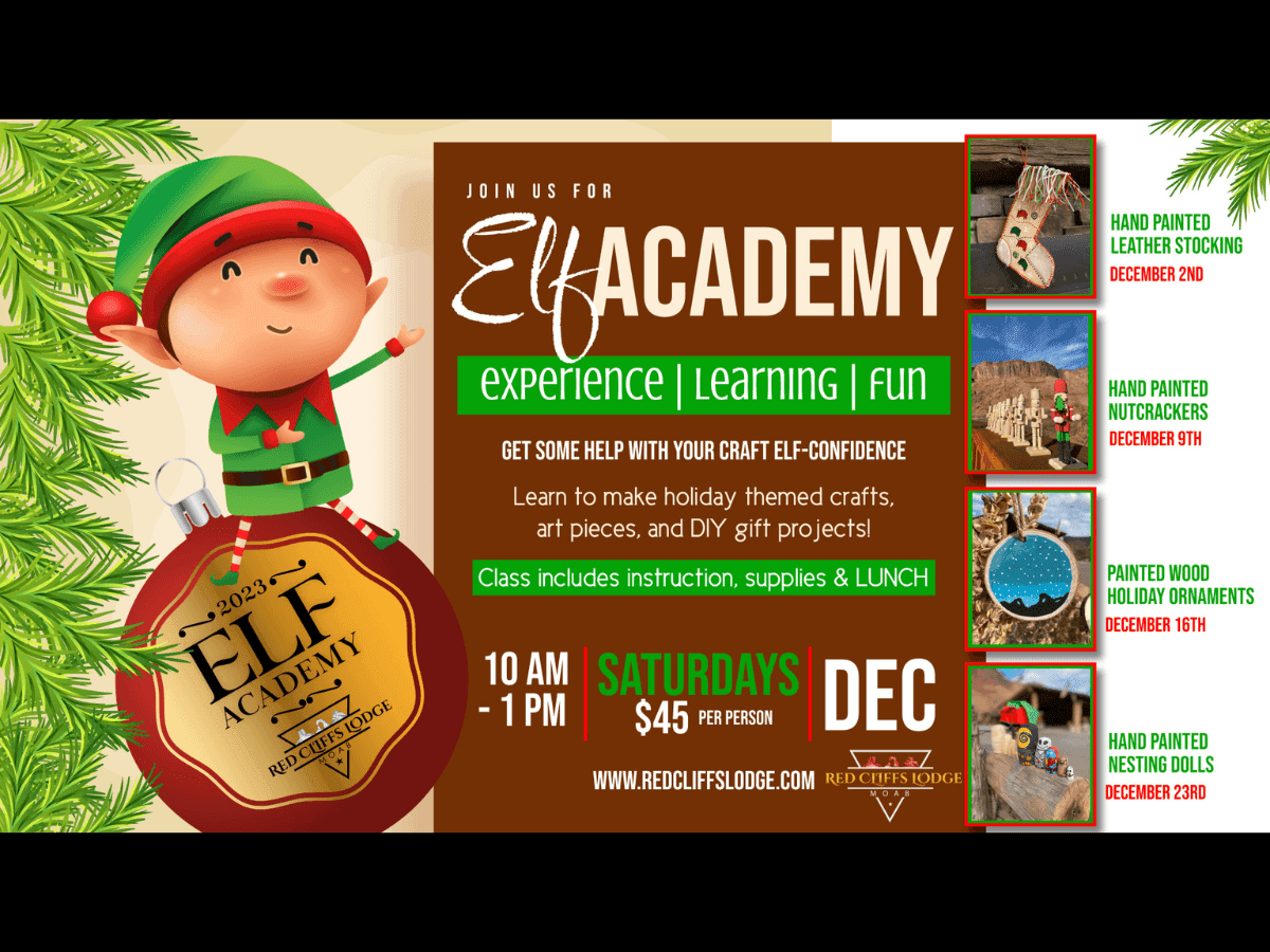 Red Cliffs Lodge Elf Academy