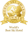 Logo of Travel Leisure World's Best Awards 2022 used at Stein Eriksen Lodge