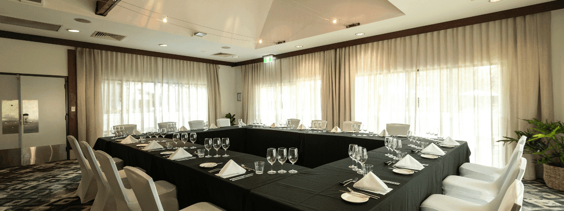 Hollow Square set-up in Meeting Room at Mercure Darwin Airport