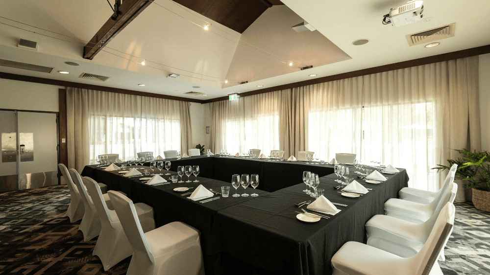 Hollow Square set-up in Meeting Room at Mercure Darwin Airport