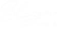 White Blazon Hotels Logo with no background