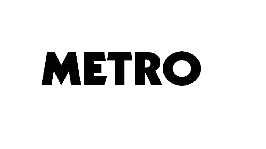 The Logo of Metro used at The Londoner Hotel