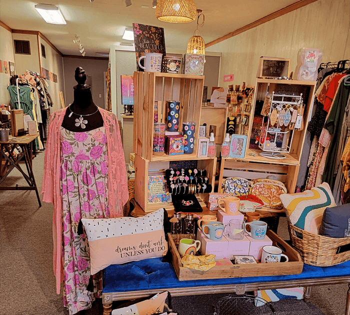 Ethnic clothing and souvenirs in Edith Chloe Self Care Shop near The Whittaker Inn