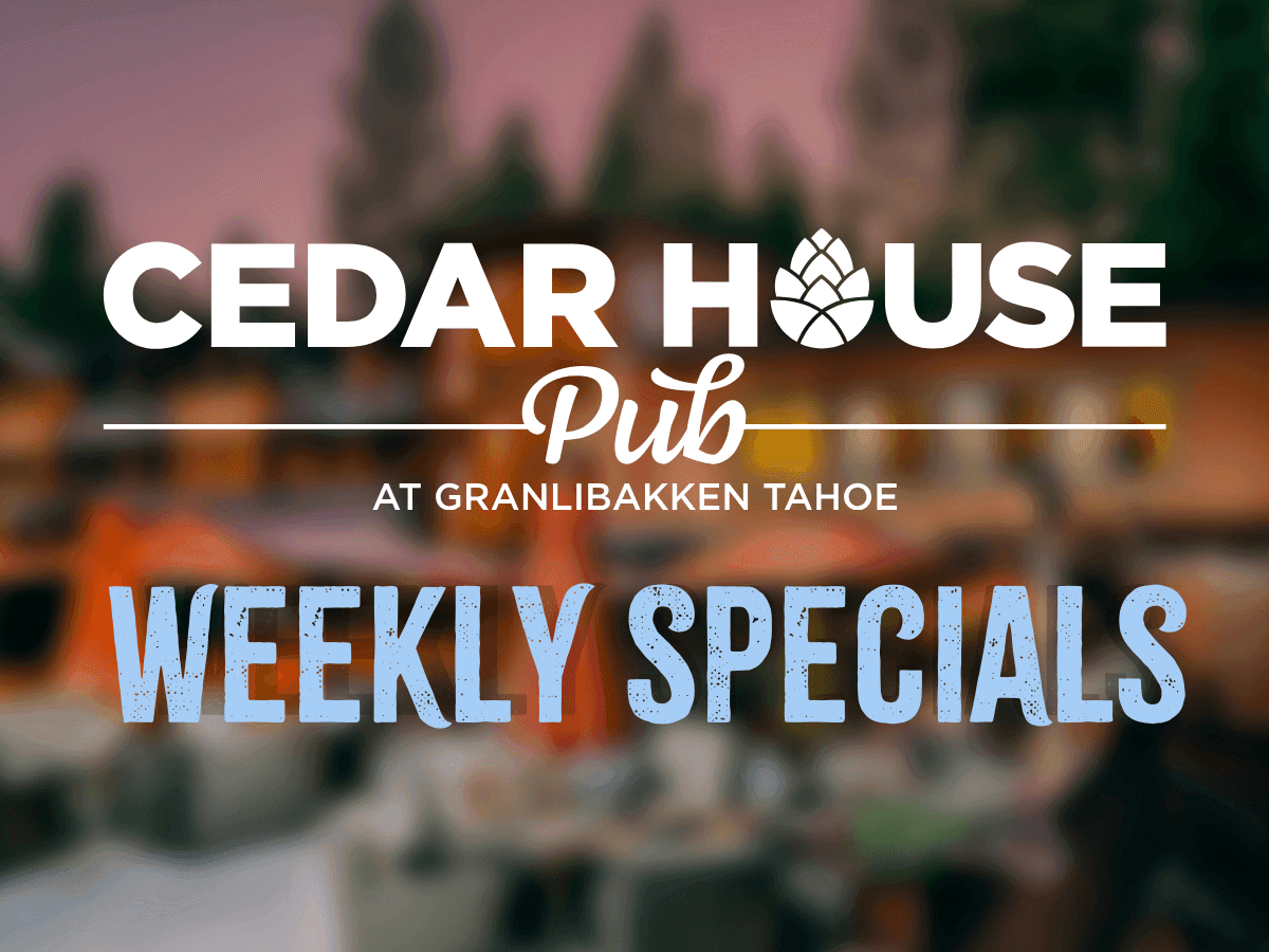 Cedar House Pub Weekly Specials Outdoor Deck photo