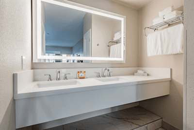 Luxury Plus Room Double Sink Bathroom