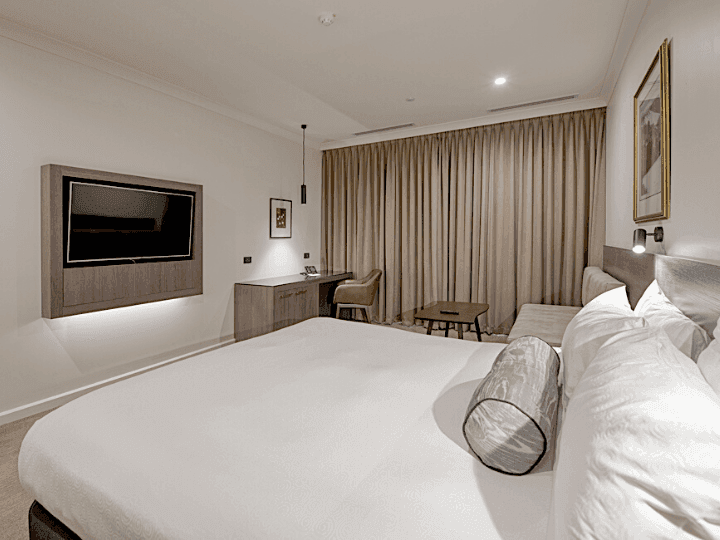 A view of Deluxe King River View Room in Duxton Hotel Perth