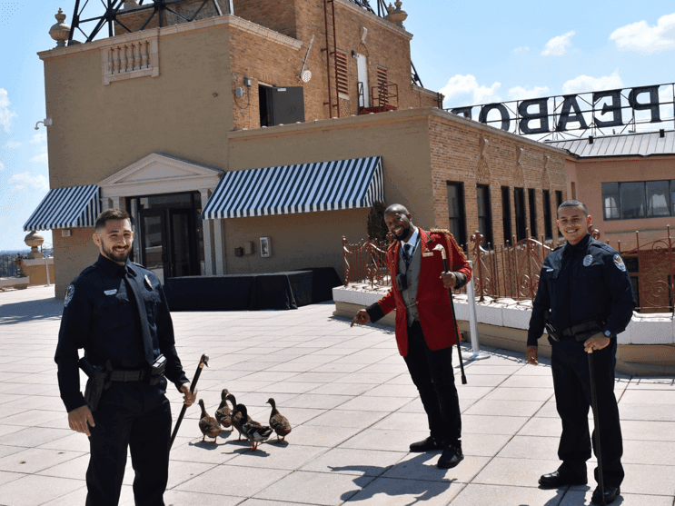 Collierville Police Officers serve as 