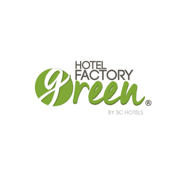 Official logo of Hotel Factory Green by 3C Hotels