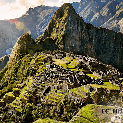 Machu Picchu mountains of Peru near Delfines Hotel