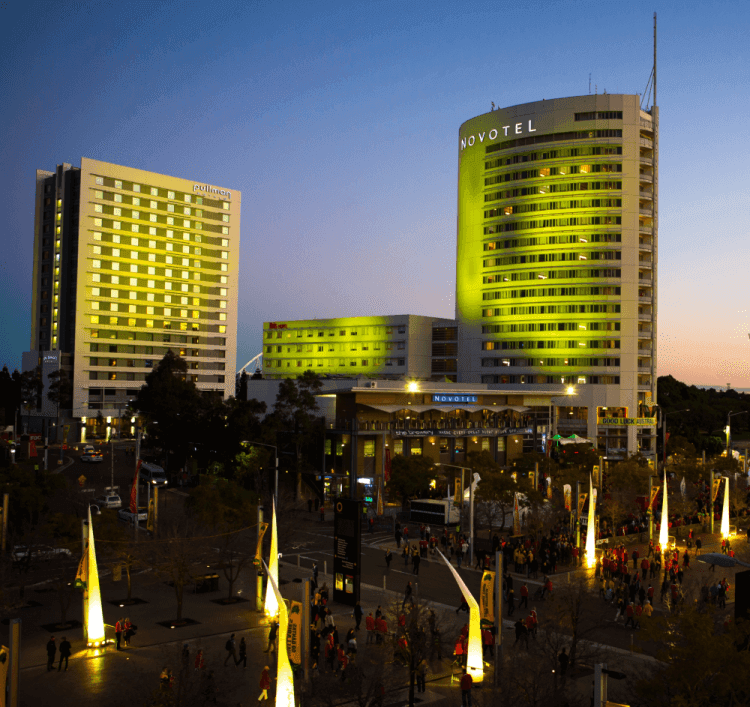 Exterior View of the hotel at Novotel Sydney Olympic Park