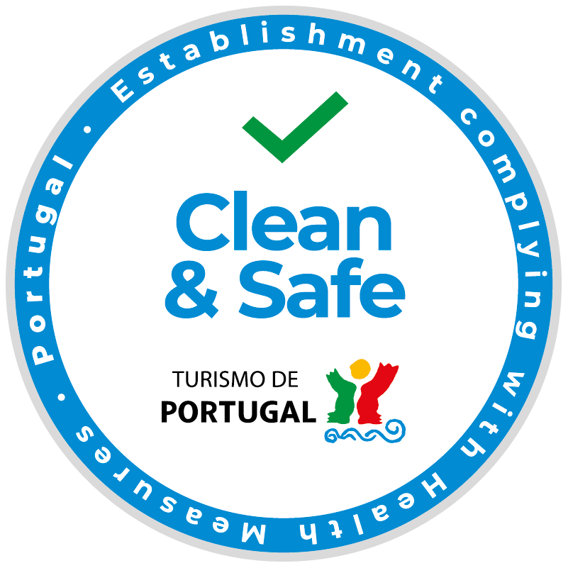 Clean and Safe Logo at Bensaude Hotels Collection