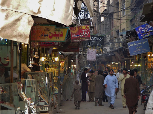 Qissa Khawani Bazaar near Peshawar Serena Hotel