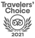 Travelers' Choice logo used at  Buenaventura Grand Hotel