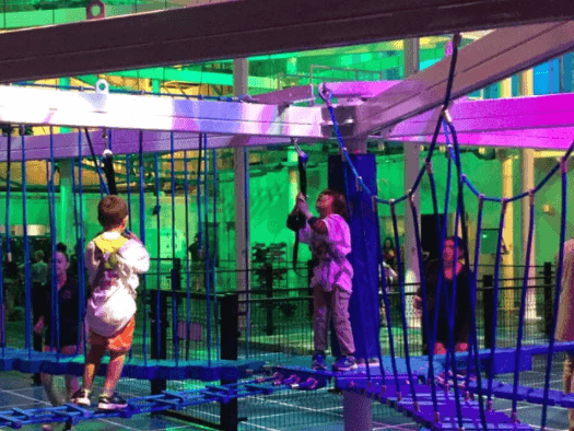 Children at a Games Arena near New Haven Hotel