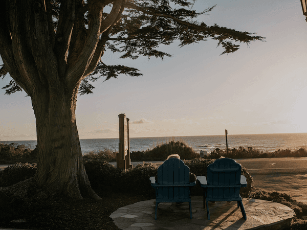 view of moonstone beach from sea otter inn
