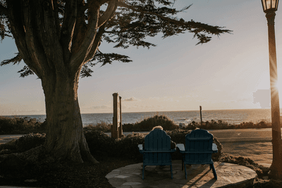 view of moonstone beach from sea otter inn
